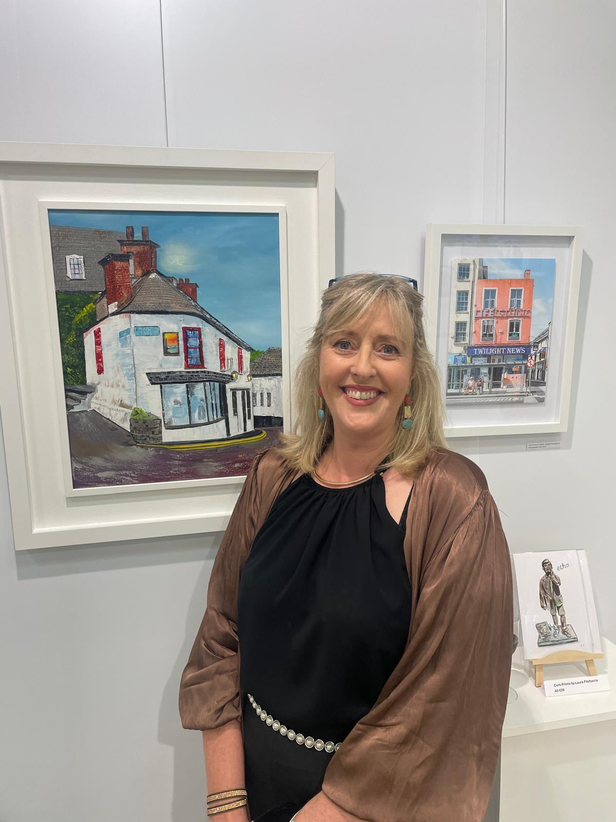 'A Corner of Kinsale, Cork' - Original Oil Painting