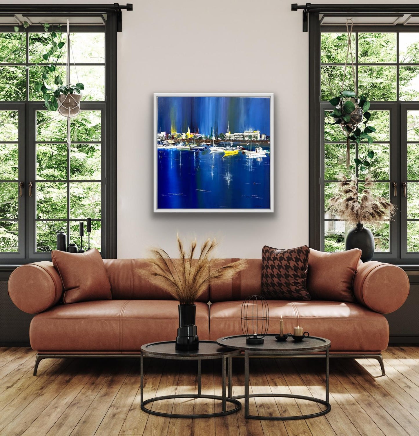 Original Irish Painting Impression of Dún Laoghaire, Dublin | Marie McInerney Arts