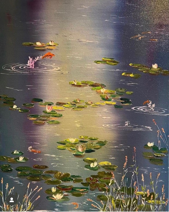 'Fishes in the Brook'; Limited Edition Print