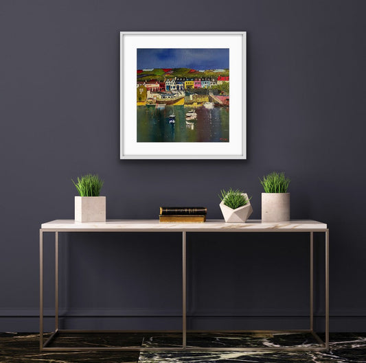 A Limited Edition Art Print of Baltimore West Cork.
