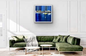 Limited Edition Print boats in harbour