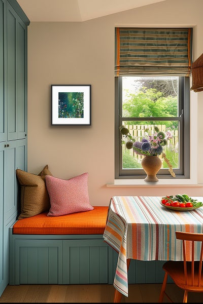 Softly glowing garden scene – a magical Irish gift that brings light to any space