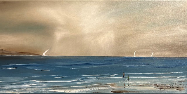 Original Oil Painting Sailing Weather | Marie McInerney Arts