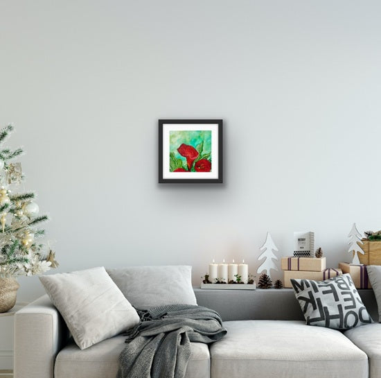 'Red Tulips' Print