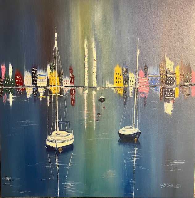 Marie McInerney Arts - Silent Witnesses - Original Irish Oil Painting