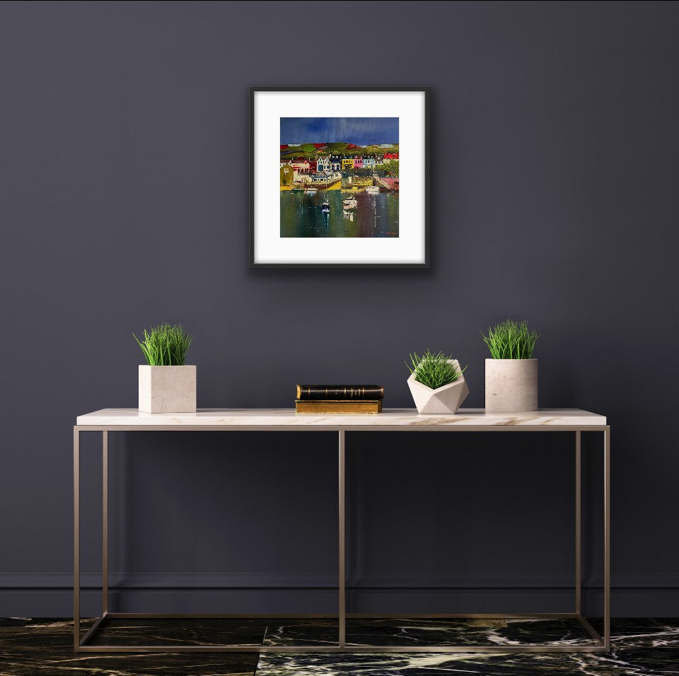 Baltimore West Cork art print – popular Irish souvenir and gift idea