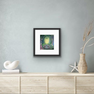 Steps through enchanted Irish woods – limited edition art gift